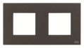 Zenit plaque de finition basique 2x2 modules anthracite