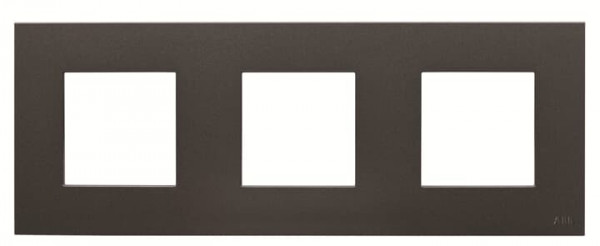 Zenit plaque de finition basique 3x2 modules anthracite
