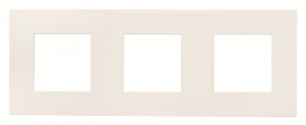 Zenit plaque de finition basique 3x2 modules blanche