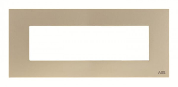 Zenit plaque 7-modules - champagne