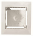 Zenit cadre montage saillie avec plaque pour mécansime 2 m