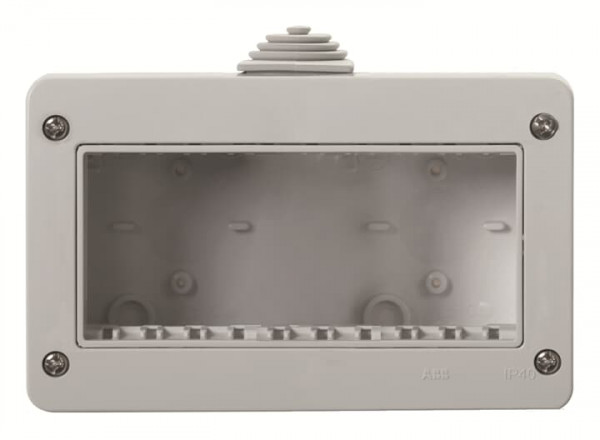 Zenit boitier étanche ip40 3 modules