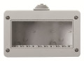 Zenit boitier étanche ip40 3 modules