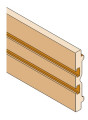 Barre cuivre profilee in=2000a l=1750mm (x1)