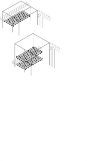 Frontal busbars segregation int. up. h=300mm w=600mm
