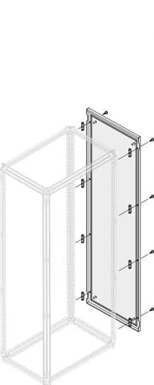 Panneau latéral plein ip65 h=1800mm p=700mm (x1)
