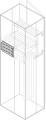 Rear vert.segr. outputs si de rear int.up. h=175mm w=600mm