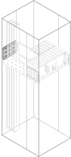 Rear vert.segr. busbars si de rear int.up. h=200mm w=400mm