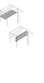 Rear vert.segr. full-width no rear int.up. h=200mm w=600mm