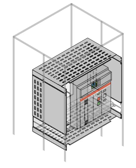 Segregation for emax e2.2 withdrawable h=600mm w=600mm