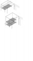 Horizontal busbars shelf int. up. w=600mm for d=500mm