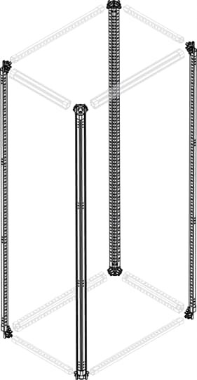 Armoire = 4000a montants verticaux h=1800mm (x4)