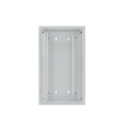 Spee-m armoire monobloc l390 h600 4r-48mod (h150mm)-ip55 av. pte-ral7035
