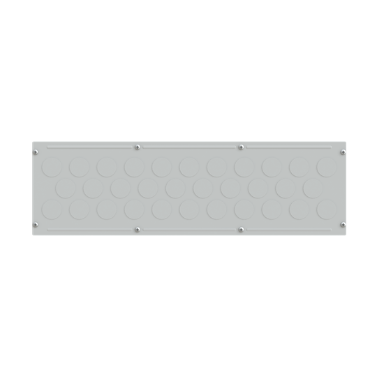 Spee- passe-câble métallique pour large ouverture av. prédécoupes 32xm40-l800mm