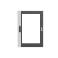 Spee-l/m porte transparente l600xh800 mm- ip55-3 points de fermeture - ik07