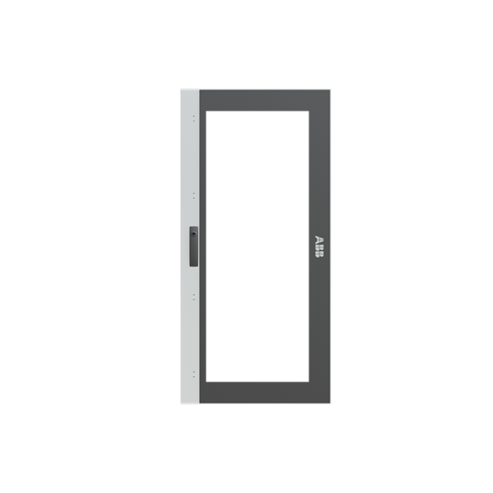 Spee-l/m porte transparente l600xh1200 mm- ip55-3 points de fermeture - ik07