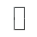 Spee-l/m porte transparente l800xh1600 mm- ip55-3 points de fermeture - ik07