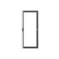 Spee-l/m porte transparente l800xh1800 mm- ip55-3 points de fermeture - ik07