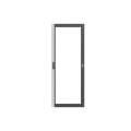 Spee-l/m porte transparente l800xh2000 mm- ip55-3 points de fermeture - ik07