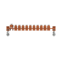 Spee combi- jeu de barres plat cu 12x4 + connecteurs-l400