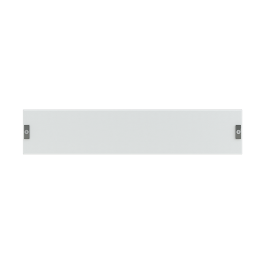 Spee combi- plastron plein 1r l800 h150 avec rail din (double din)