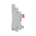 Socle à vis 6 a 24 vdc pour mini relais 5 à 24v