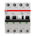 Disjoncteur diff.compact 3p+n (droite) 10a icu-10ka cbe c 30ma type apr immunisé