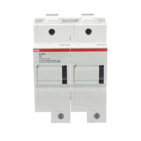 Porte fusible e 92/60 classe j - 2p - 60a - 600v ac/dc
