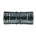 Raccord à coupler droit-pa 6-noir