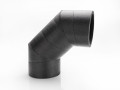 Coude PE 90°Eoliance en polyéthylène D150mm gris