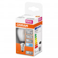 Led star cl p  gl fr 25 non-dim  2,5w/840 e14