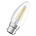 Led star cl b  fil 40 non-dim  4w/827 b22d