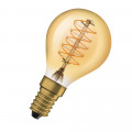 Led 1906 dim clp25 fil spiral gold 822 e14 3,4w 250lm 300° osram