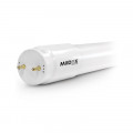 Lampe Tube LED T8 18 W 4000 K 1900 lum 1200 mm Miidex – Phase un Côté et Neutre Autre Côté
