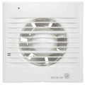 Aérateur extra-plat, 95 m3/h, 13W, hygrostat réglable, tempo réglable, D100 mm. (DECOR 100 CHZ)