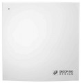 Aérateur extra-plat design S&P 80 m3/h, 10,7W, clapet anti-retour, D100 mm. (DECOR-100 C DESIGN)