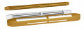 Entrée d'air hygroréglable, 7/40 m3/h, chêne clair, réservation 354 x 12 mm. (EC HY CHENE CLAIR RAL 1011)