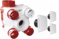 Kit VMC à sondes thermo-hygrométriques pour l'habitat pavillonnaire jusqu'à 4 S.. (DECO DHU K)