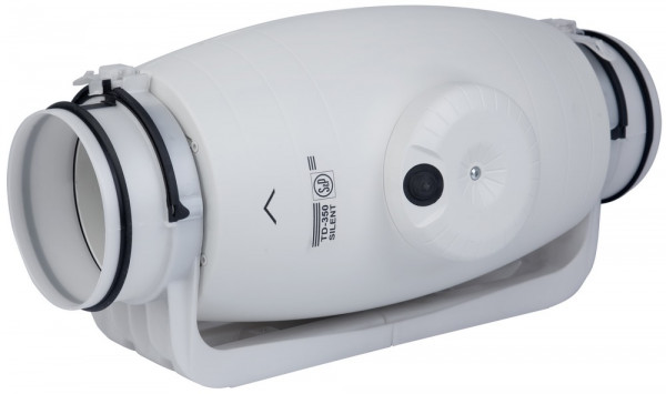 Ventilateur de conduit ultra-silencieux S&P Unelvent TD 350/125 SILENT 260/330m³/h