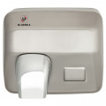 Sèche-mains fonte alu, mise en marche par cellule infrarouge, 2500 W, classe I. (SL2500N A)