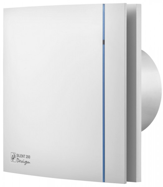 Extracteur d'air avec clapet anti-retour S&P Unelvent SILENT 200 CZ DESIGN 175 m³/h 230V
