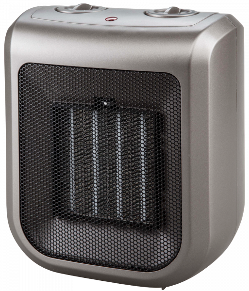 Radiateur soufflant céramique,  1000/2000 W, minuterie 60 mn,  IP21 classe II. (TL 18 PTC)