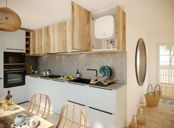 Chauffe-eau électrique 15L Thermor Ristretto sous evier petite capacité compact