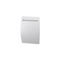 Rcd-3eo radiateur horizontal - 500w - blanc satine