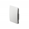 Etic compact radiateur horizontal 500w blanc satiné