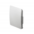 Etic compact radiateur horizontal 750w blanc satiné