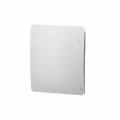 Etic compact radiateur horizontal 100w blanc satiné