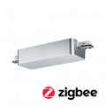 Paulmann Smart Home Zigbee URail Adaptateur Variateur/Switch Chrome mat Max. 400 W Marche/Arrêt/Variation d'intensité