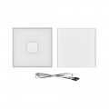 Extension lumitiles square 10x10cm 1x0,8w 2700k 12v blanc syn/alu