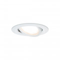 Kit de 3 Spots Ronds Encastrés Blanc LED 6,5 W Coin Nova Paulmann – Orientables
